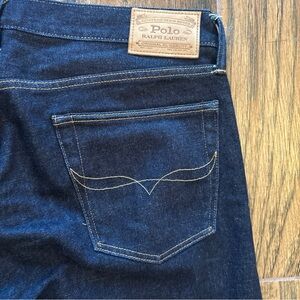 SOLD Polo Ralph Lauren Selvedge Denim jeans 36x32 Slim